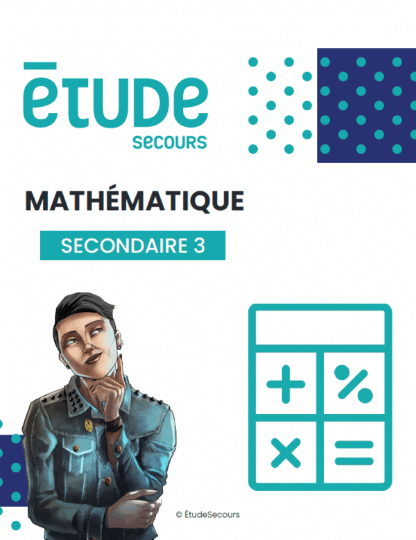 Mathématique 3 - 063 306 (Session estivale)